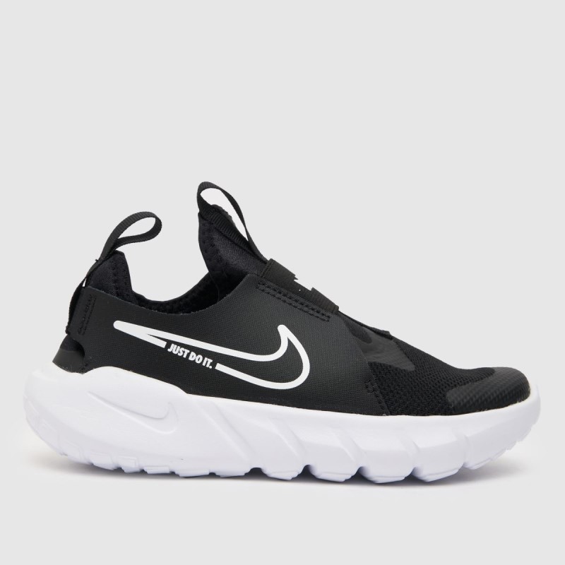 Black-White Nike Flex Runner 2 Junior Trainers Dr.Martens NZ