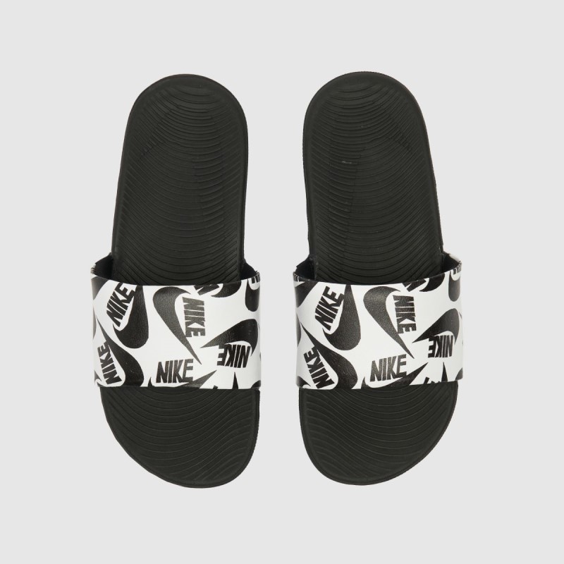 Dr.Martens NZ Nike Kawa Se Jdi Youth Sandals White-Black