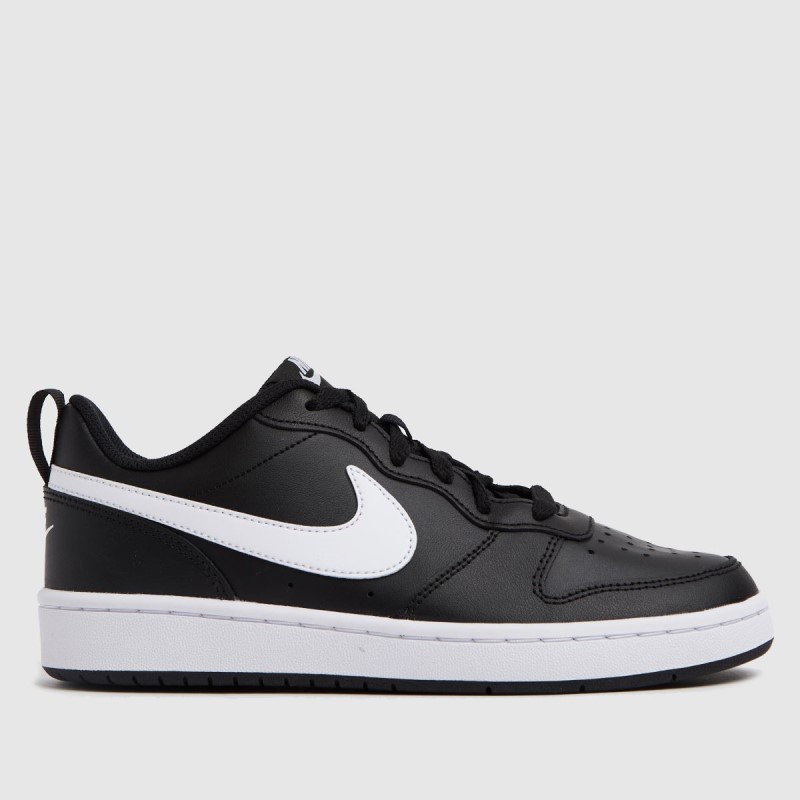 Nike Court Borough Low 2 Youth Trainers Black-White Dr.Martens NZ