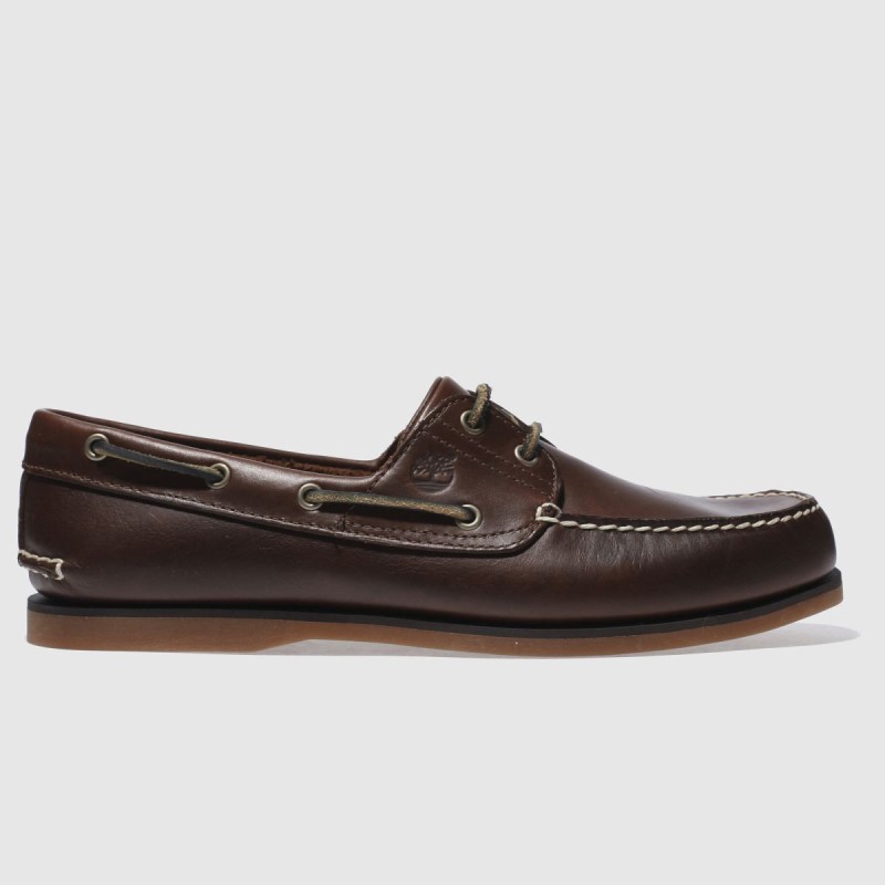 Timberland Classic 2 Eye Boat Shoes Dr.Martens NZ Brown