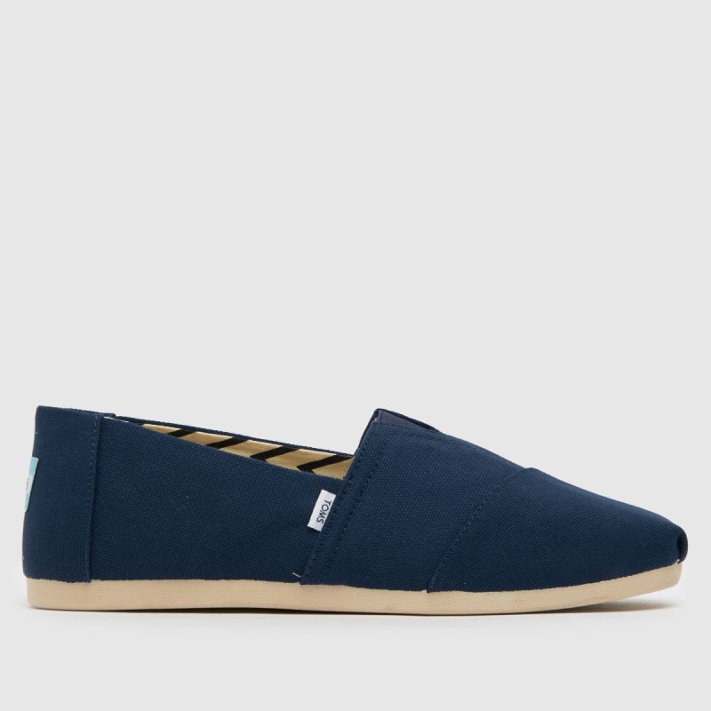 Dr.Martens NZ Toms Classic Slip Shoes Navy