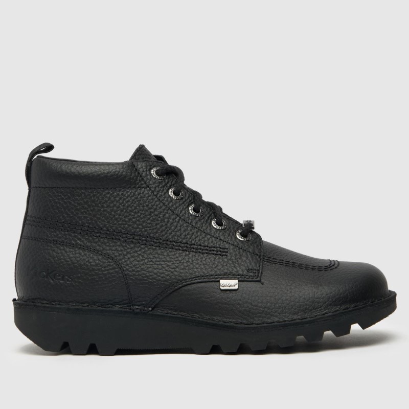 Black Dr.Martens NZ Kickers Kick Hi Tumble Boots