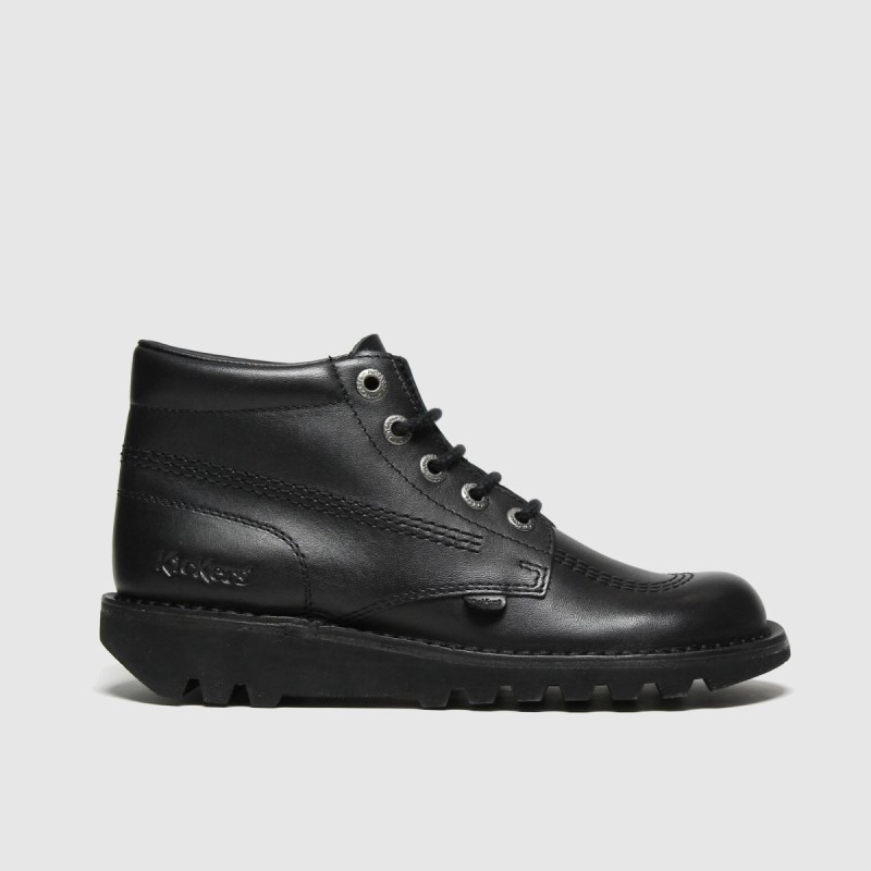 Black Kickers Kick Hi Mono Boots Dr.Martens NZ