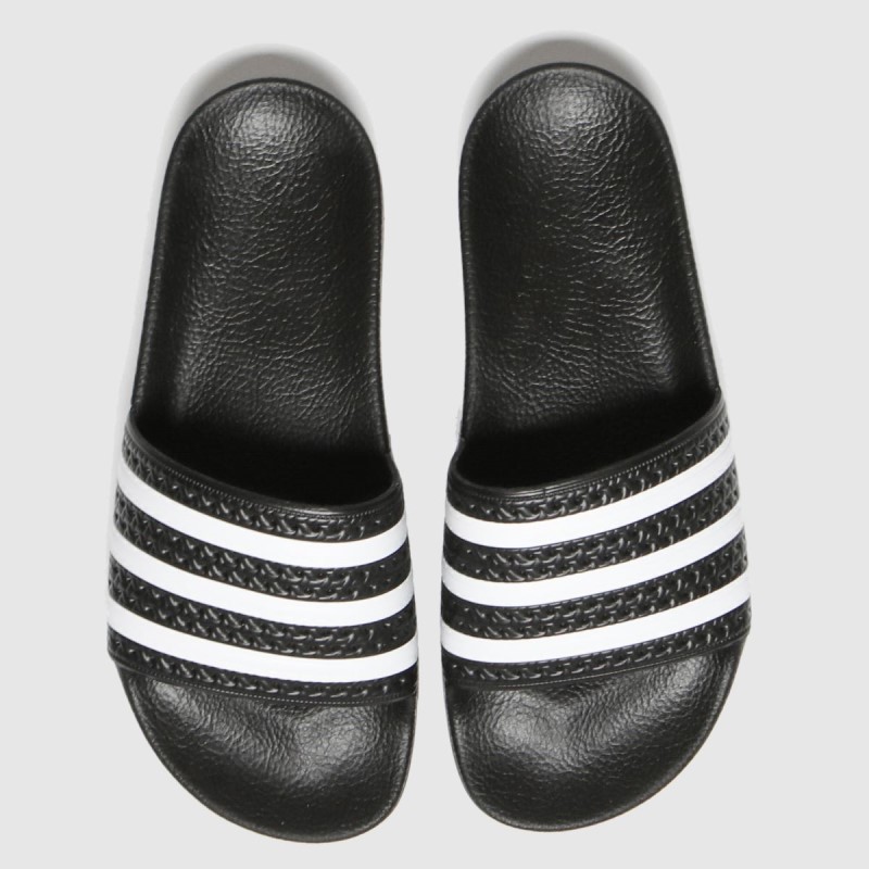 Black-White Dr.Martens NZ Adidas Adilette Sandals