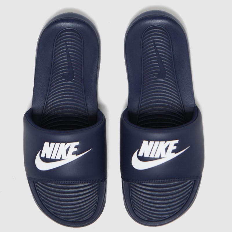 Navy Nike Victori One Sandals Dr.Martens NZ