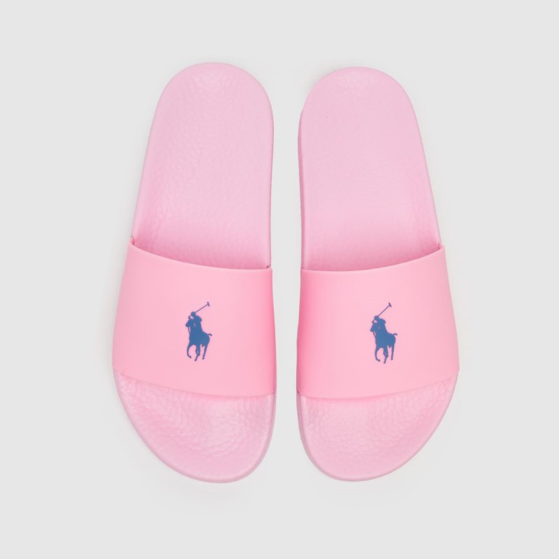 Polo Ralph Lauren Polo Slide Sandals Pink Dr.Martens NZ