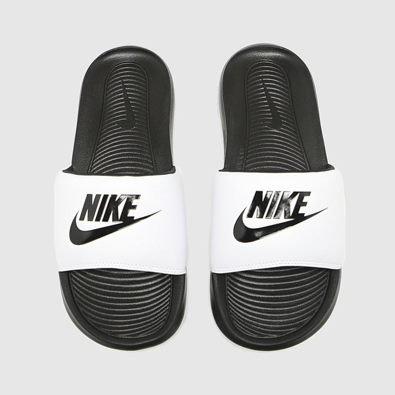 Nike Victori One Sandals White-Black Dr.Martens NZ