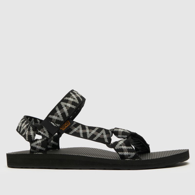 Black-Grey Dr.Martens NZ Teva Original Universal Vegan Sandals