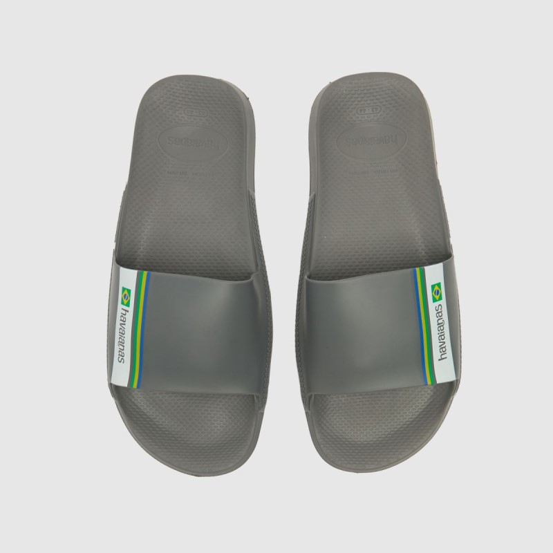 Dr.Martens NZ Grey Havaianas Slide Brasil Sandals