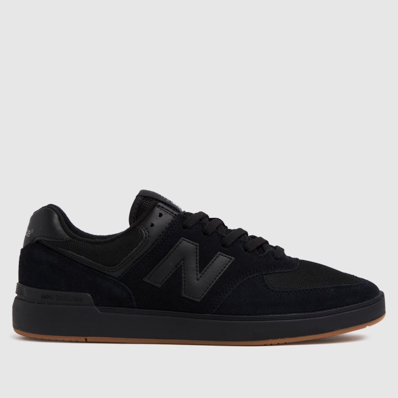 Black Dr.Martens NZ New Balance 574 Trainers