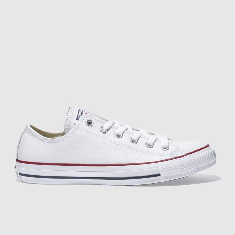 Converse All Star Leather Ox Trainers White Dr.Martens NZ