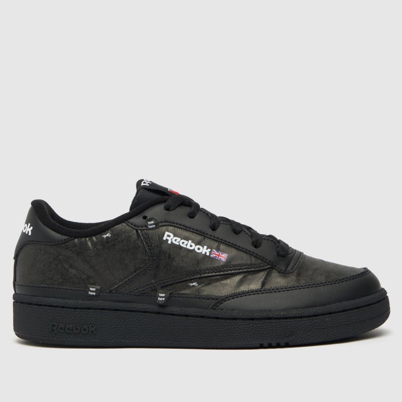 Black Dr.Martens NZ Reebok Club C 85 X U Trainers