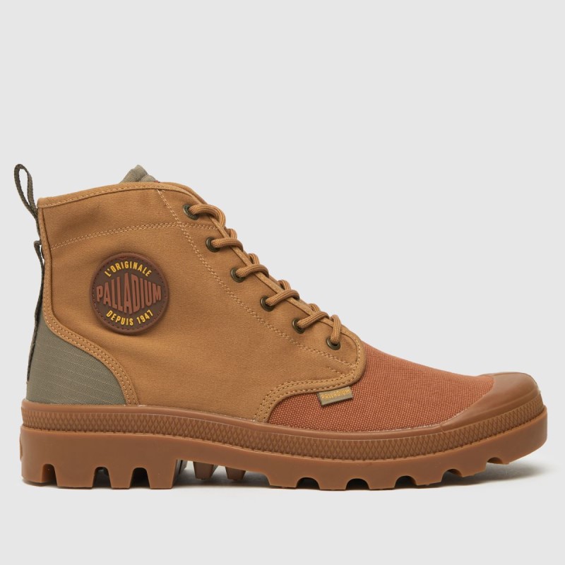 Palladium Pampa Shade 75 Trainers Dr.Martens NZ Tan