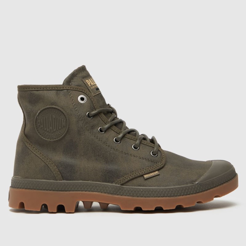 Palladium Pampa Hi Wax Trainers Dark Grey Dr.Martens NZ