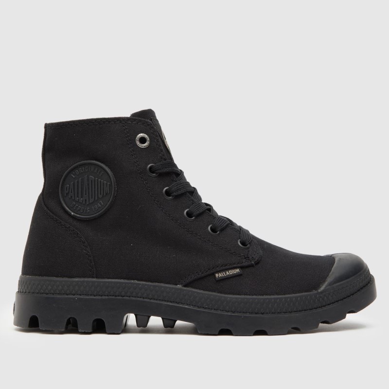 Palladium Monochrome Pampa Trainers Black Dr.Martens NZ