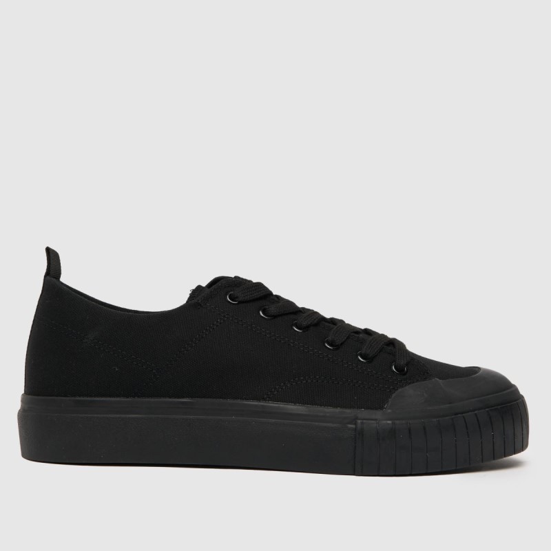 Schuh Watson Lace Up Trainers Black Dr.Martens NZ
