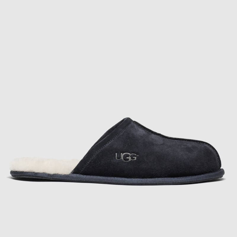 Dr.Martens NZ Navy Ugg Scuff Slippers