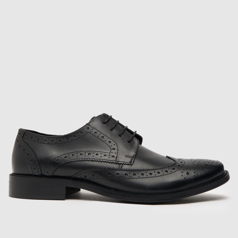 Dr.Martens NZ Black Schuh Rowland Leather Brogue Shoes