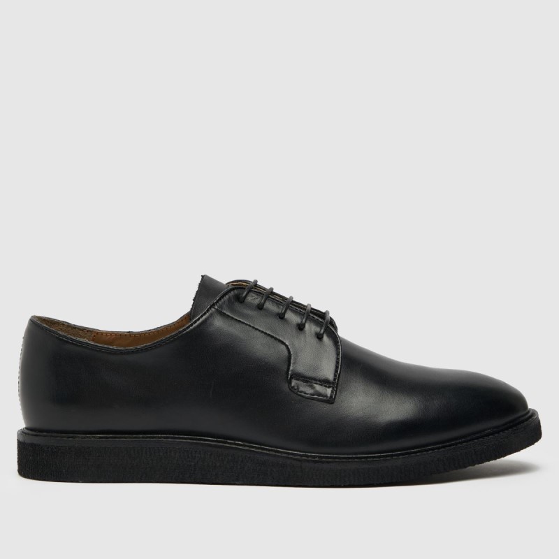 Schuh Romeo Leather Derby Shoes Black Dr.Martens NZ