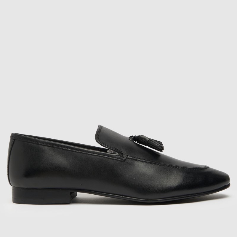 Dr.Martens NZ Black Schuh Rhett Tassel Loafer Shoes
