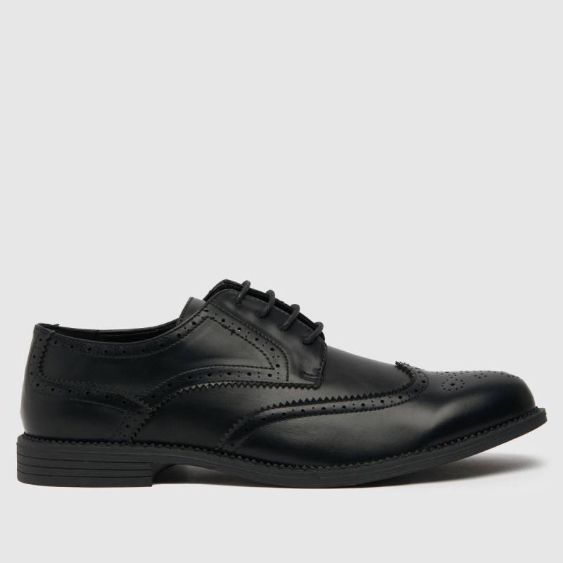 Black Dr.Martens NZ Schuh Reagan Brogue Shoes