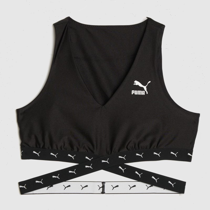 Dr.Martens NZ Black Puma Dare To Cropped Top