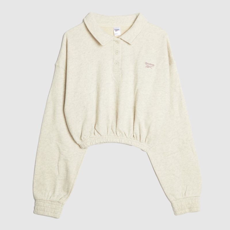 Reebok Crop Jumper Dr.Martens NZ White