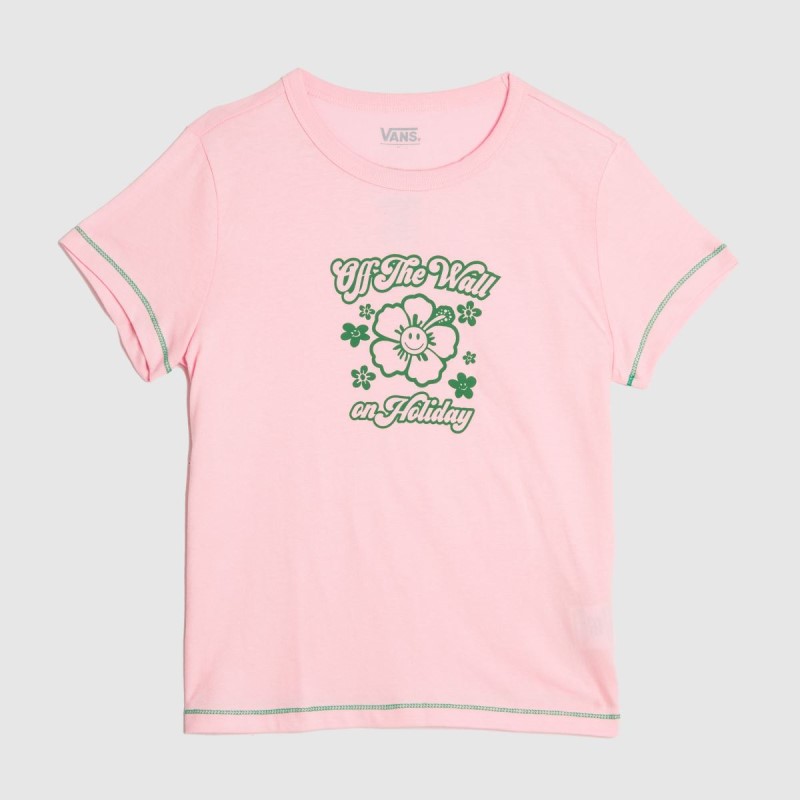 Vans Em On Holiday Min T-Shirt Dr.Martens NZ Pink