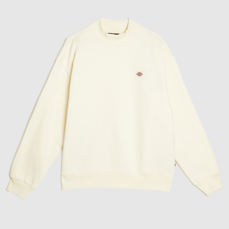 Beige Dr.Martens NZ Dickies Oakport High Neck Sweatshirt