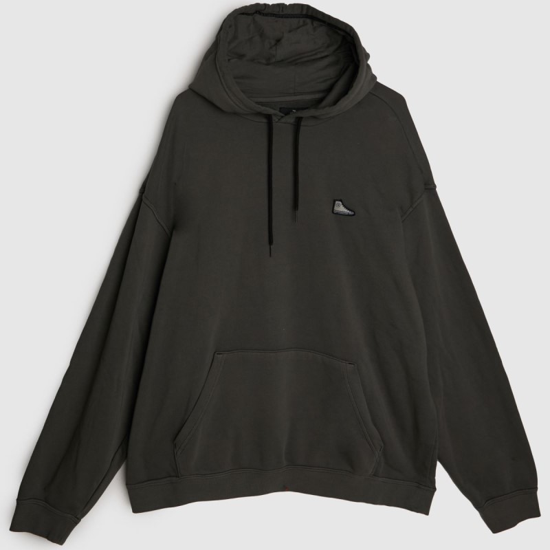 Dr.Martens NZ Converse Sneaker Patch Hoodie Black