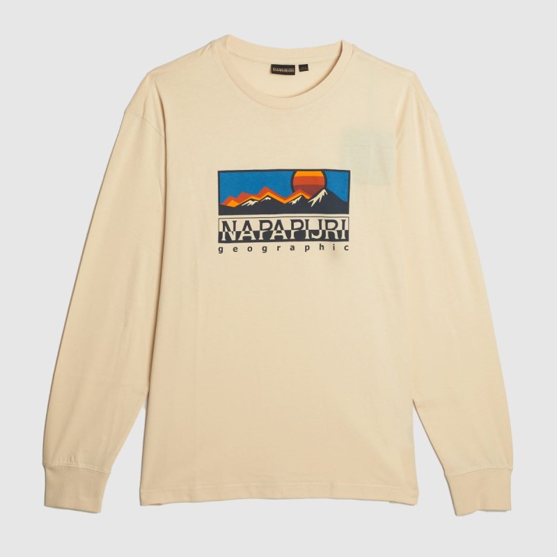 Natural Dr.Martens NZ Napapijri Freestyle Crew Neck T-Shirt