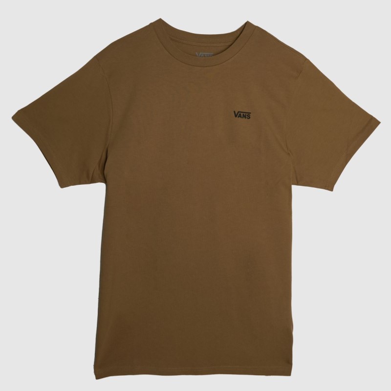 Vans Left Chest Logo Tee Brown Dr.Martens NZ
