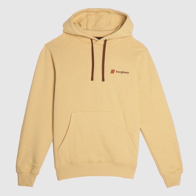 Khaki Dr.Martens NZ Berghaus Heritage Small Logo Hoodie