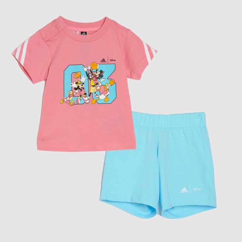 Dr.Martens NZ Adidas Disney T-Shirt And Short Set Pink