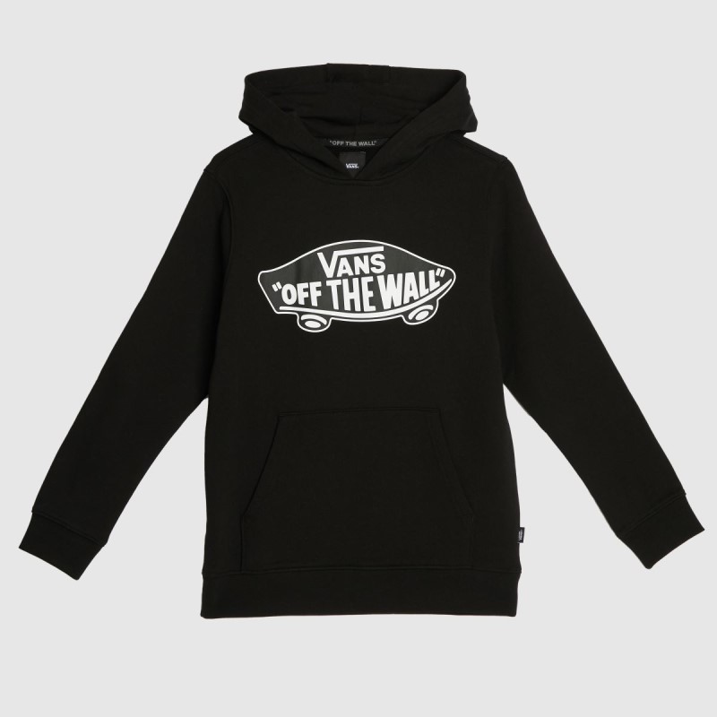 Vans Boys Pullover Fleece Black-White Dr.Martens NZ