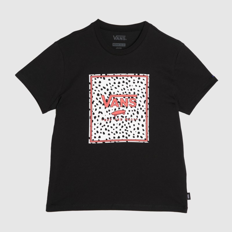Black-White Vans Girls Dalmation T-Shirt Dr.Martens NZ