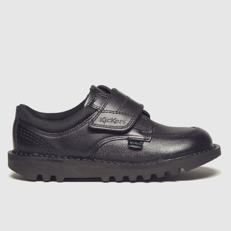 Black Kickers Scuff Lo Boys Toddler Shoes Dr.Martens NZ