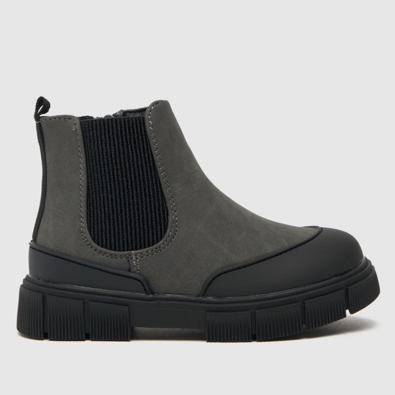 Grey Schuh Curious Chelsea Boys Toddler Boots Dr.Martens NZ