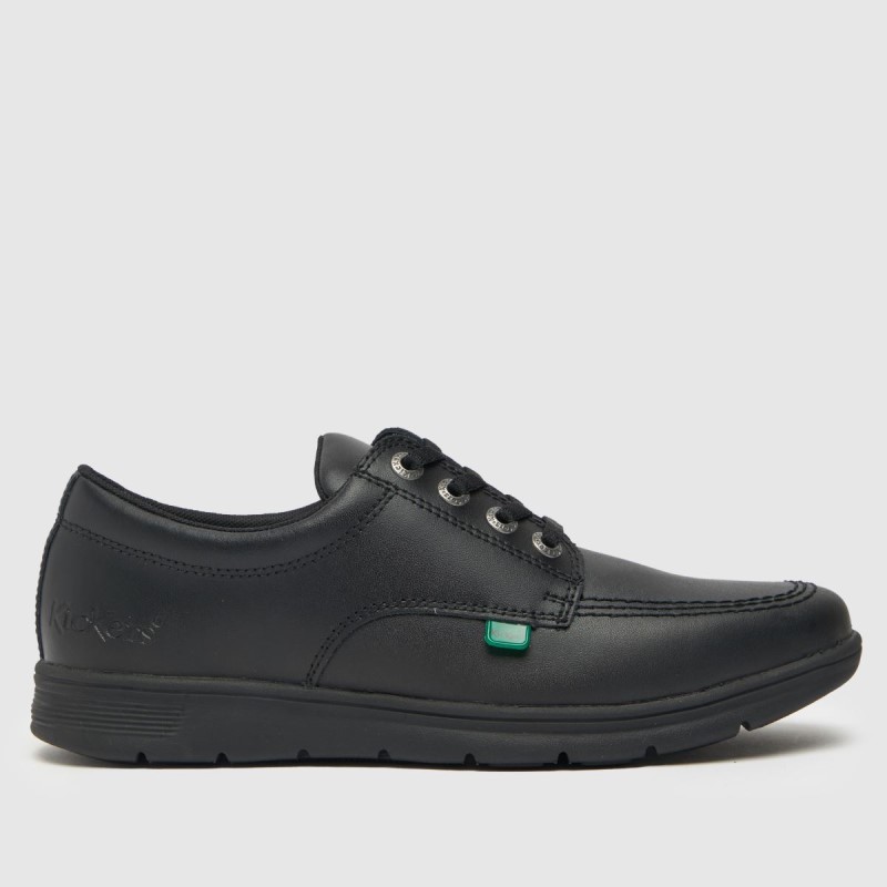 Dr.Martens NZ Black Kickers Kelland Lace Boys Youth Shoes