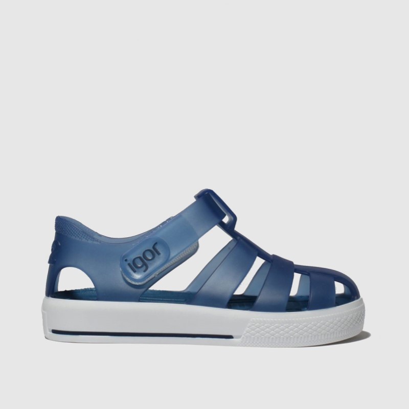 Dr.Martens NZ Navy Igor Star Boys Toddler Sandals