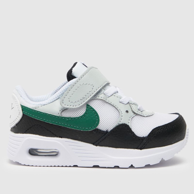 White-Green Nike Air Max Sc Boys Toddler Trainers Dr.Martens NZ
