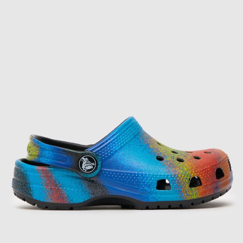 Multi Crocs Classic Spray Clog Boys Junior Sandals Dr.Martens NZ