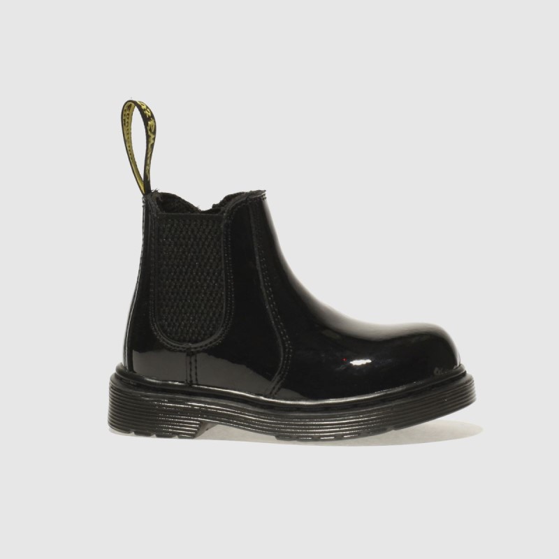 Dr.Martens NZ Black Dr Martens 2976 Girls Toddler Boots