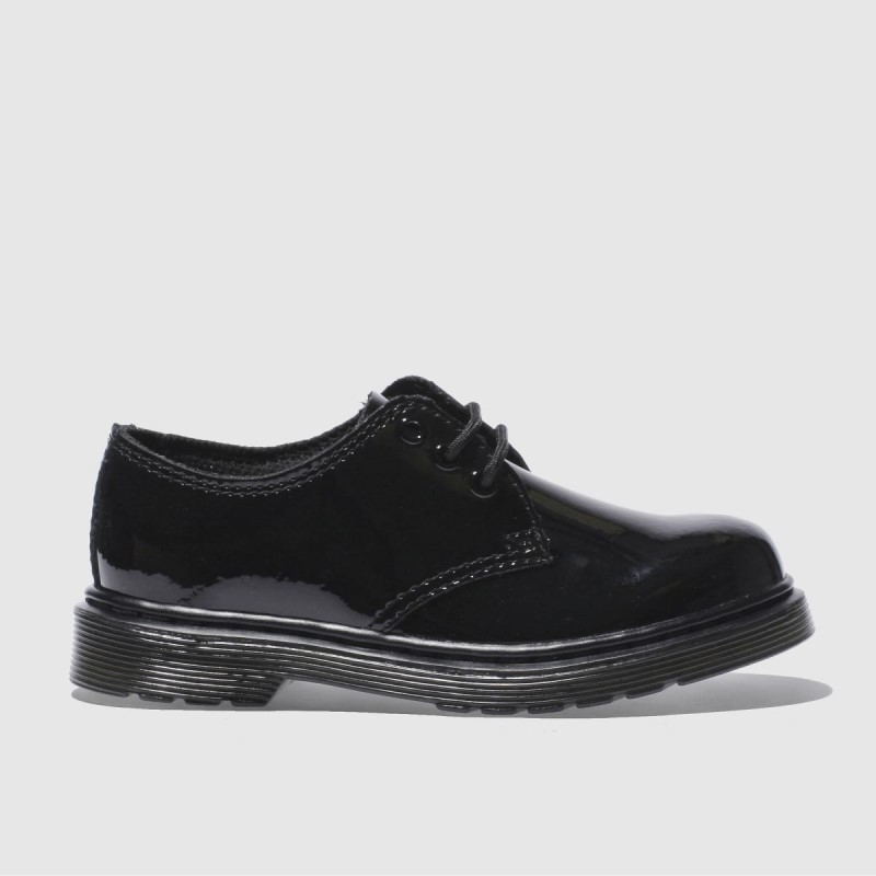 Black Dr.Martens NZ Dr Martens 1461 Girls Junior Shoes