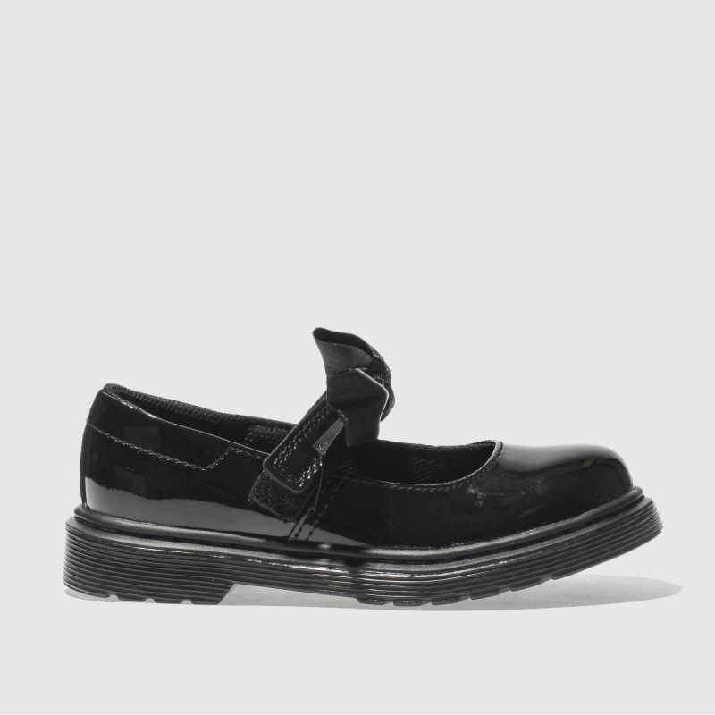 Dr.Martens NZ Black Dr Martens Maccy Ii Girls Junior Shoes