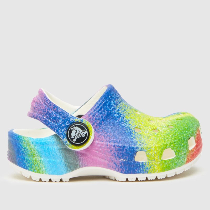 Multi Dr.Martens NZ Crocs Classic Spray Clog Girls Toddler Sandals