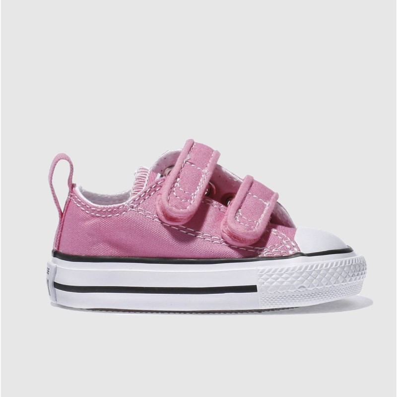 Pink Dr.Martens NZ Converse All Star Ox 2V Girls Toddler Trainers