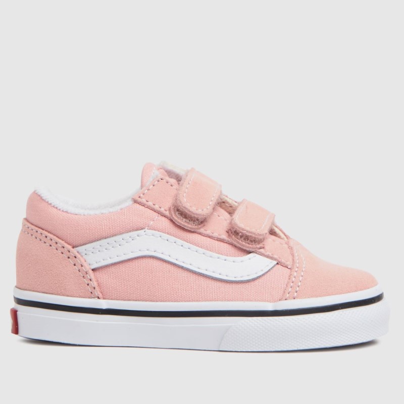 Dr.Martens NZ Pale Pink Vans Old Skool V Girls Toddler Trainers