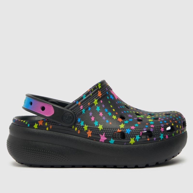 Crocs Classic Cutie Disco Girls Youth Sandals Black Dr.Martens NZ