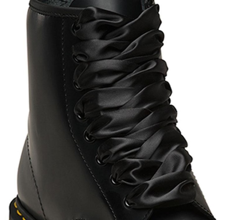 140Cm Ribbon Laces (8-10 Eye) Dr.Martens NZ Black